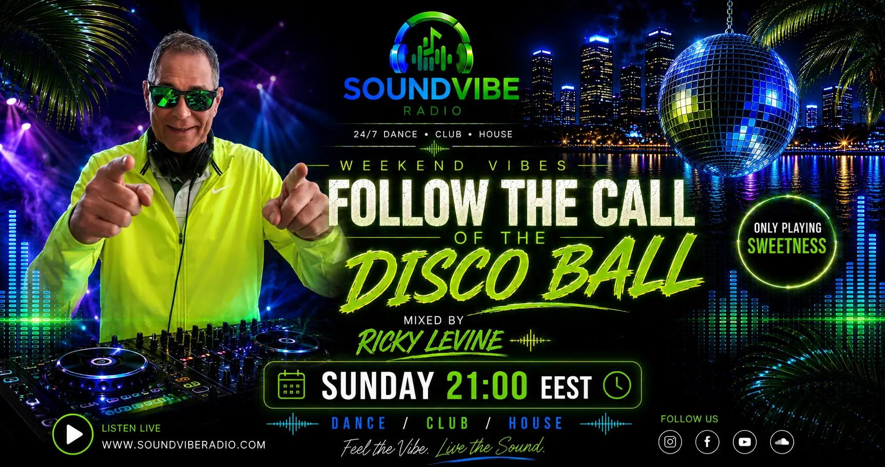 Follow the call of the Disco Ball by Ricky Levine